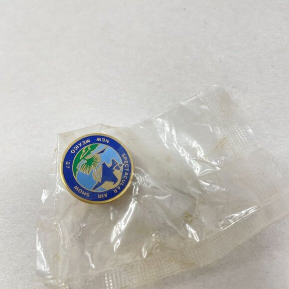 Spectacular Air Show Pin New Mexico‎ 1987 Vintage New in Package Collector - Picture 4 of 6